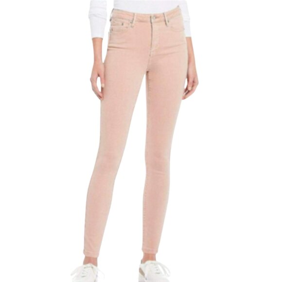 NWOT YMI Women’s Pink Blush Skinny High Rise Stretch Pants Jeans - Picture 1 of 11